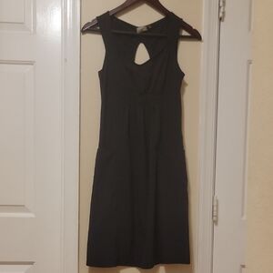 Athleta Black Sleeveless  with Back Keyhole Detail